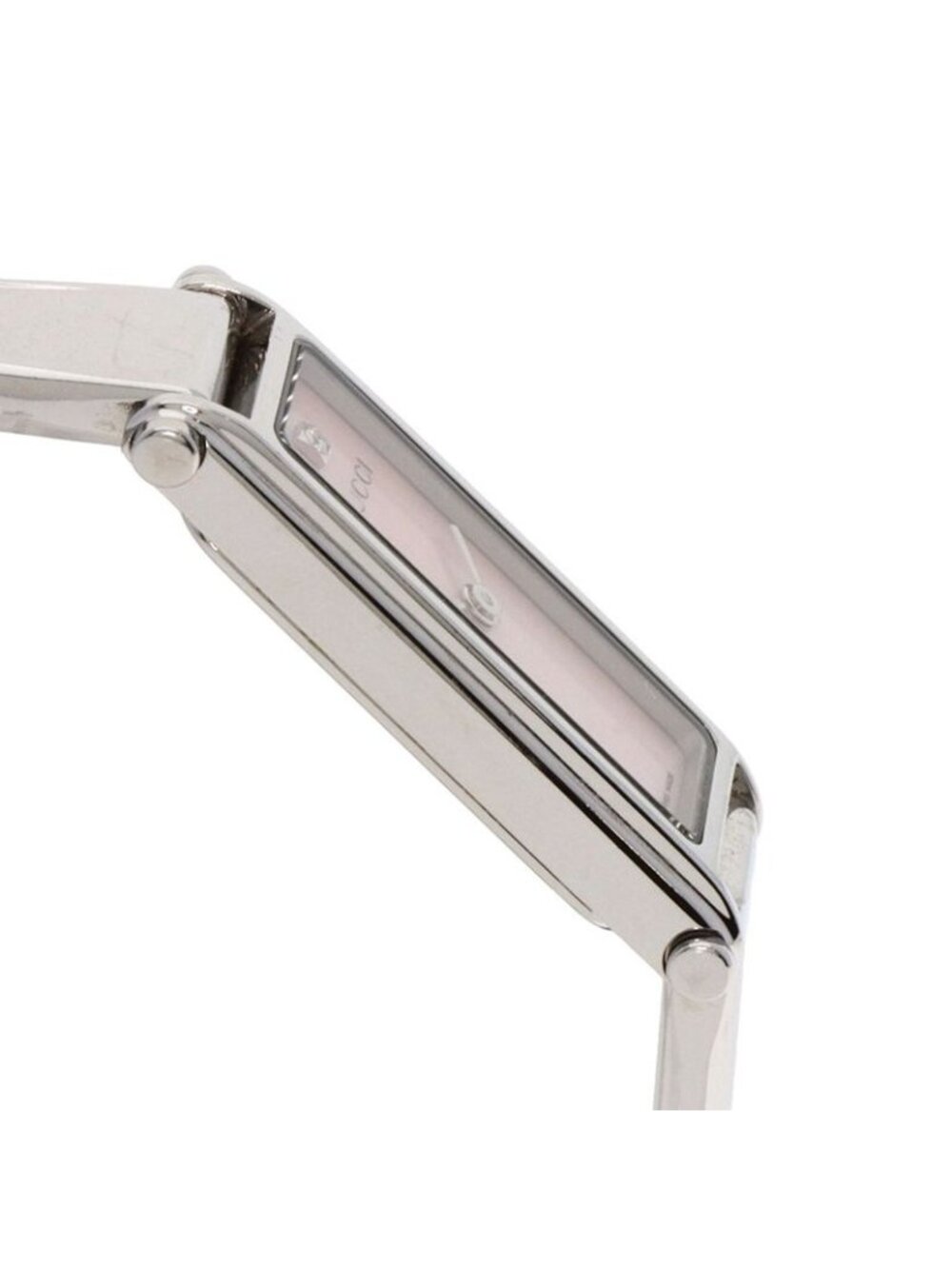 Gucci Square Face Diamond Watch SS - Picture 6 of 15